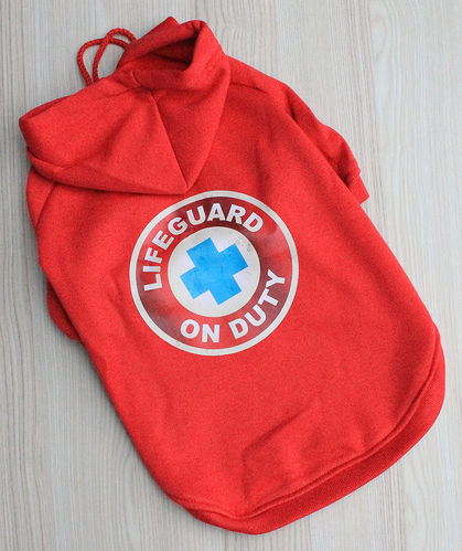 Sweatshirt für Hunde - Lifeguard on Duty
