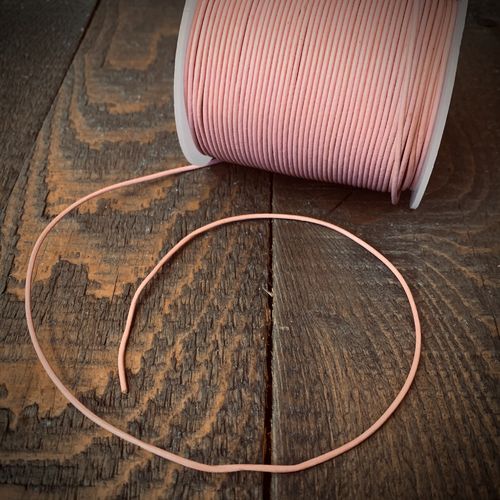 Leather cord - ROSE / 1.5mm