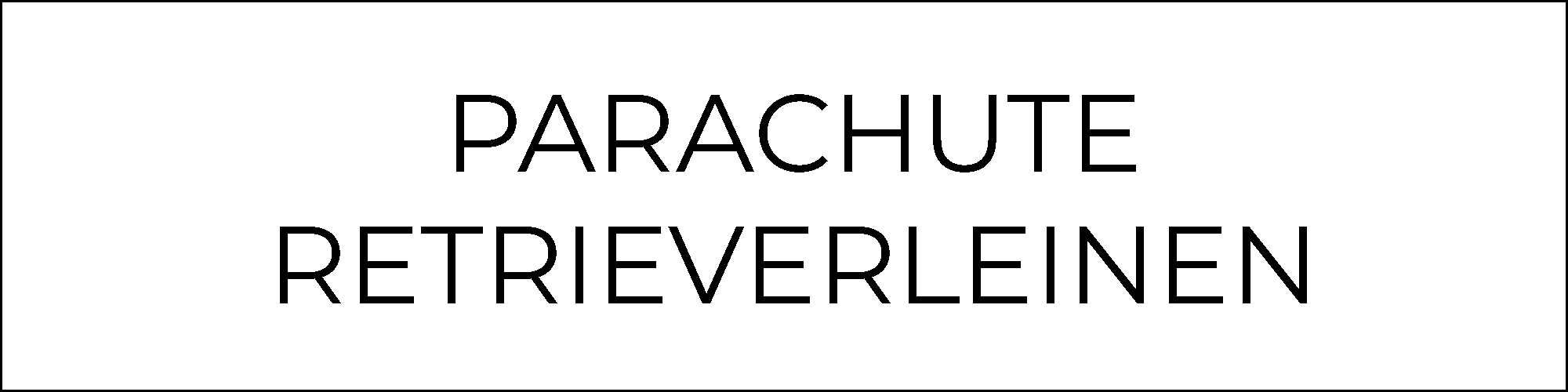 Parachute_Retrieverleinen